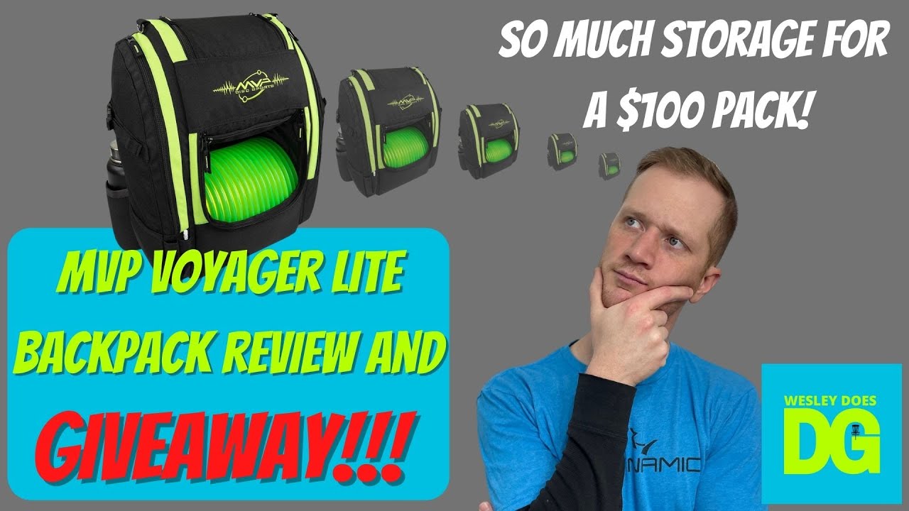MVP Voyager Lite Review + GIVEAWAY - SO much storage for a $100 pack