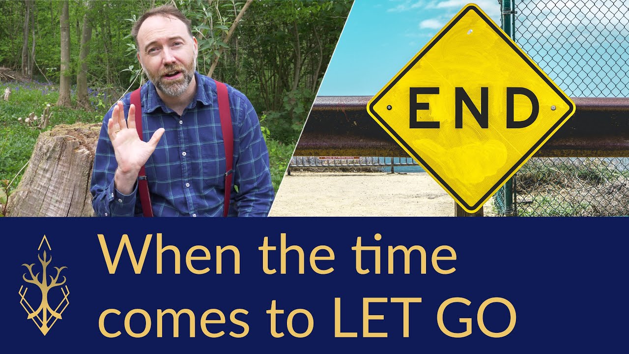 How to LET GO when something is over - 5 pieces of advice