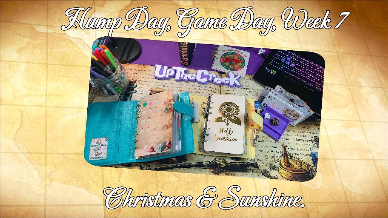Hump Day, Game Day, Week 7  Christmas & Sunshine