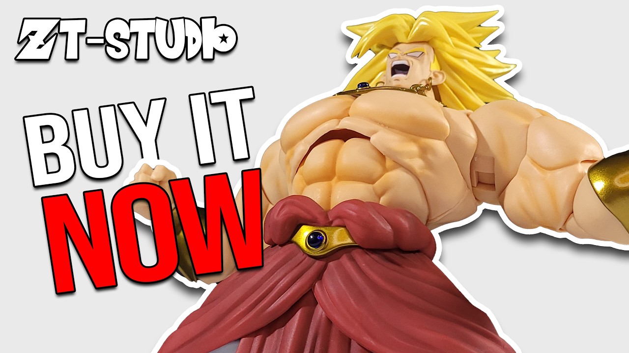 Get this Broly Figure Before It's Gone FOREVER! ZT-Toys Figure Review & Unboxing