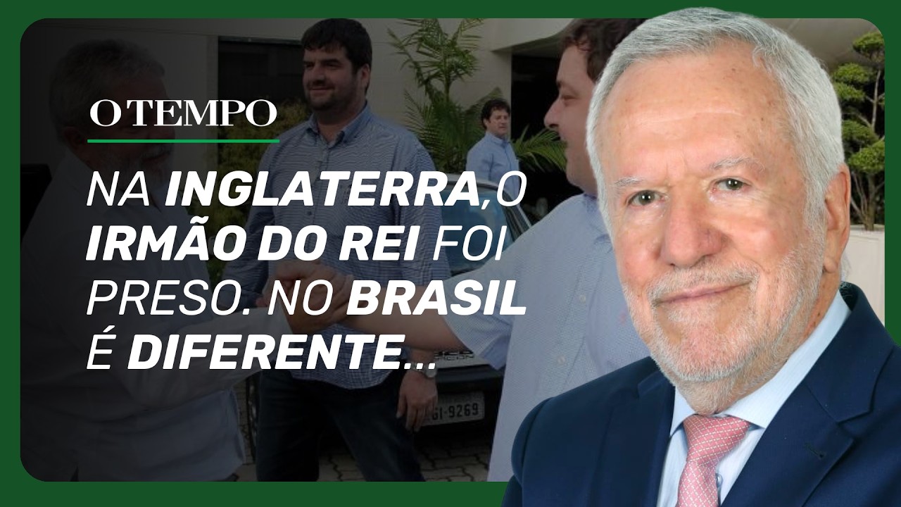 Na Inglaterra, família do rei não está acima da lei. Mas, no Brasil... | Alexandre Garcia