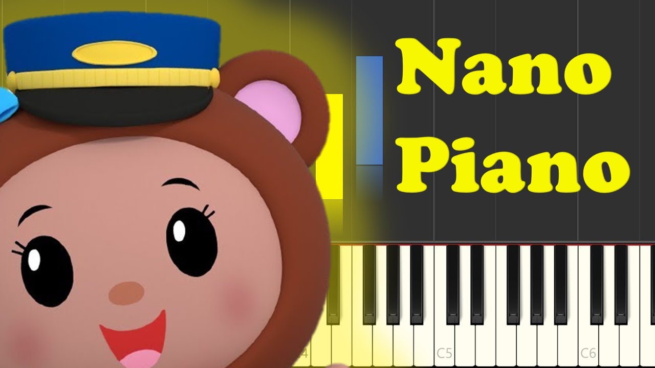 🎹 Mother Goose Club &ndash; Freight Train | Nano Piano Tutorial 🚂