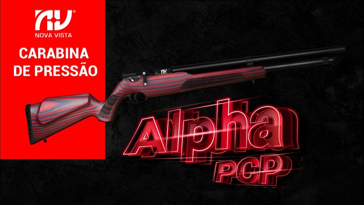 CARABINA DE PRESSÃO NOVA VISTA ALPHA