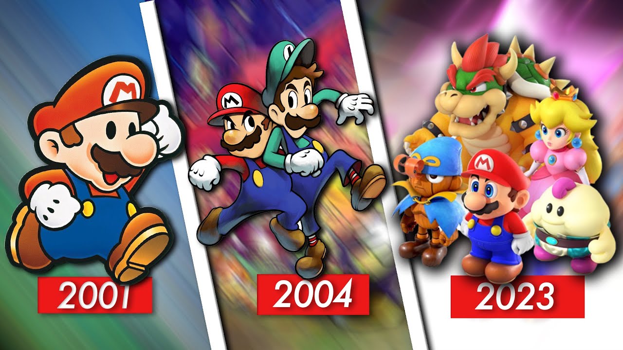 Evolution of MARIO RPG GAMES