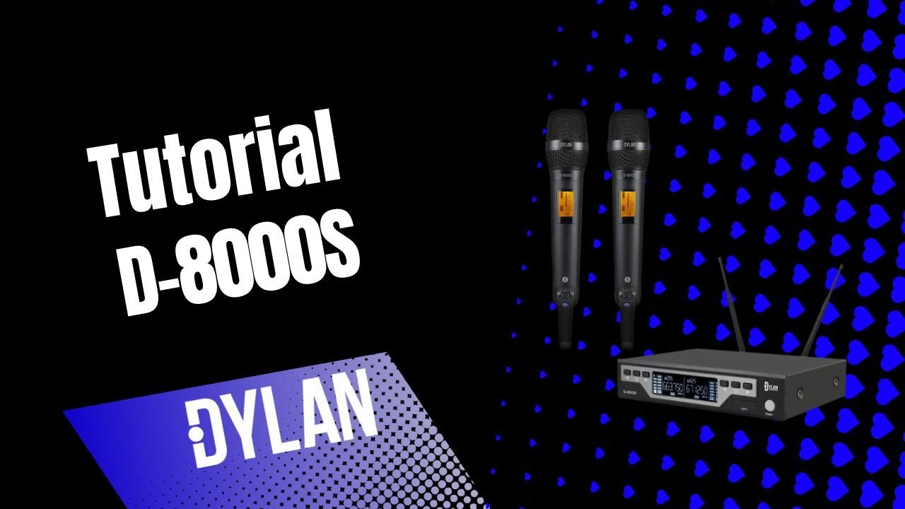 TUTORIAL |SISTEMA SEM FIO DYLAN D-8000S