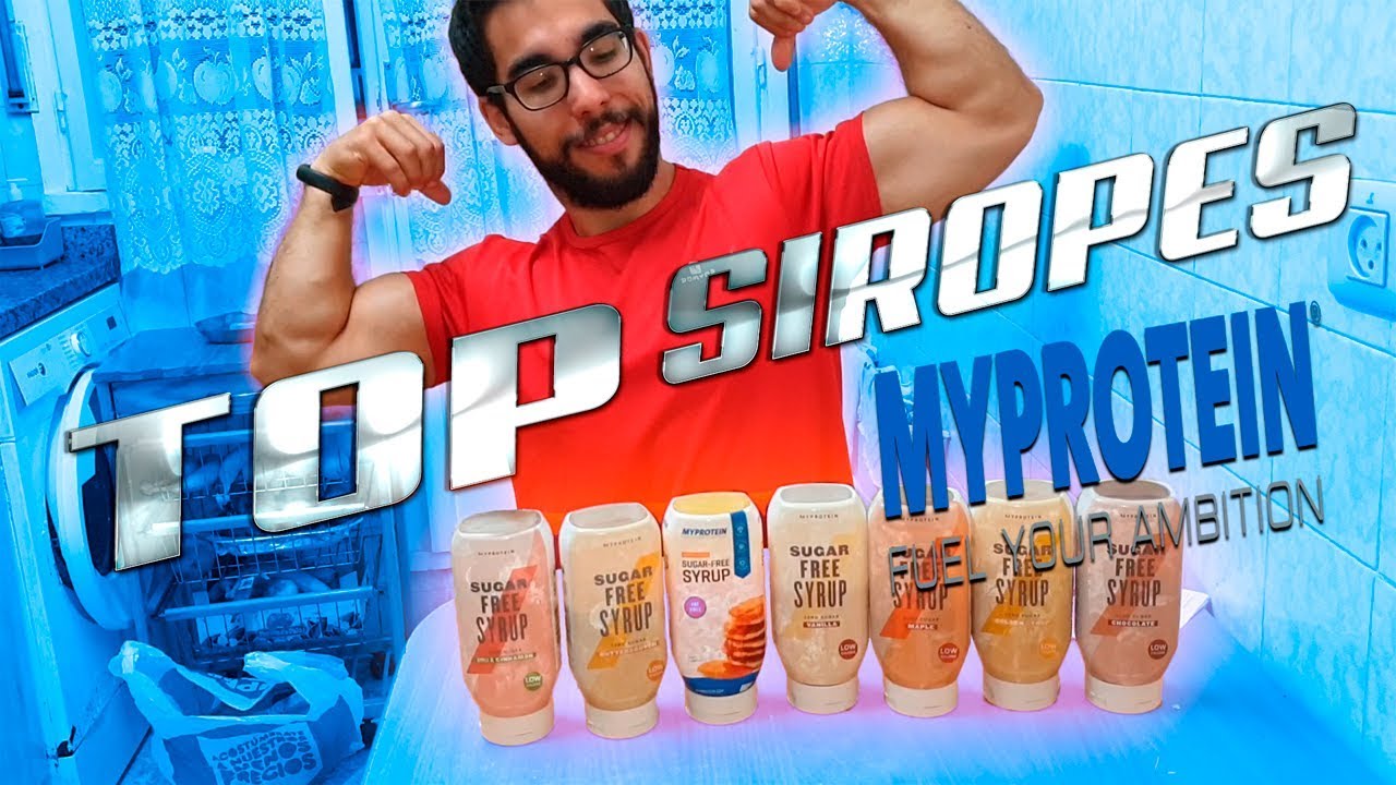 💥 TOP SABORES SIROPES *MYPROTEIN* 💥