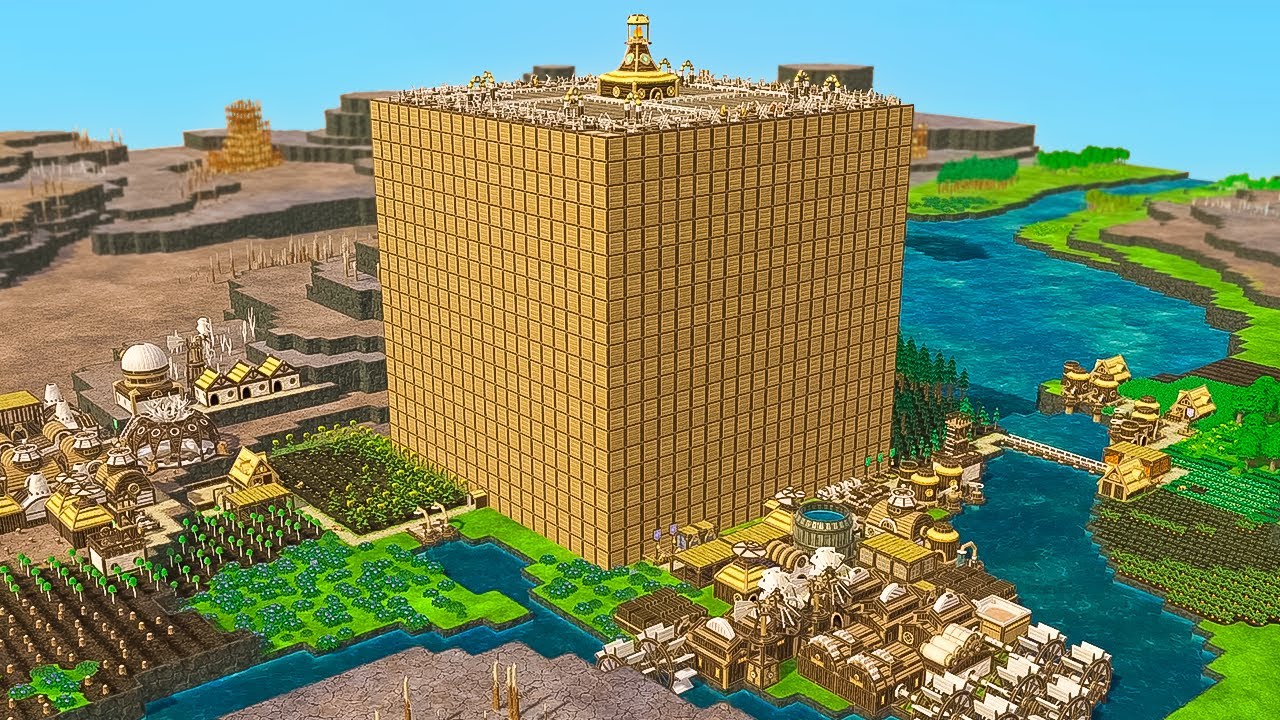 The Cube is the PINACLE OF ENGINEERING in Timberborn!