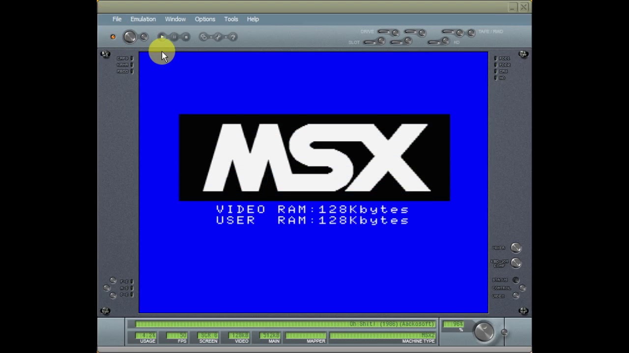 Oh Shit! - MSX (Action-Arcade) - Aackosoft International