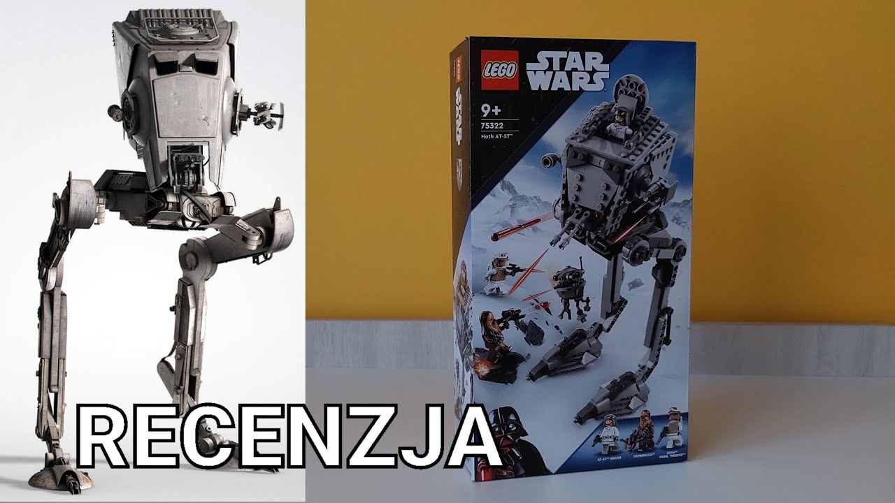 Lego Star Wars 75322| AT-ST z Hoth |Recenzja