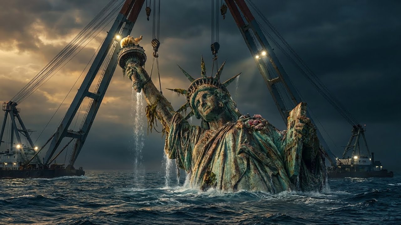 Salvaging & Restoring a Forgotten Statue of Liberty After 200 Years Beneath the Ocean