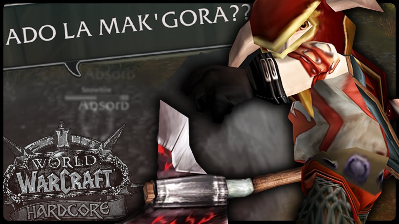 HE RISKED EVERYTHING in this Mak'Gora - WoW Classic Hardcore