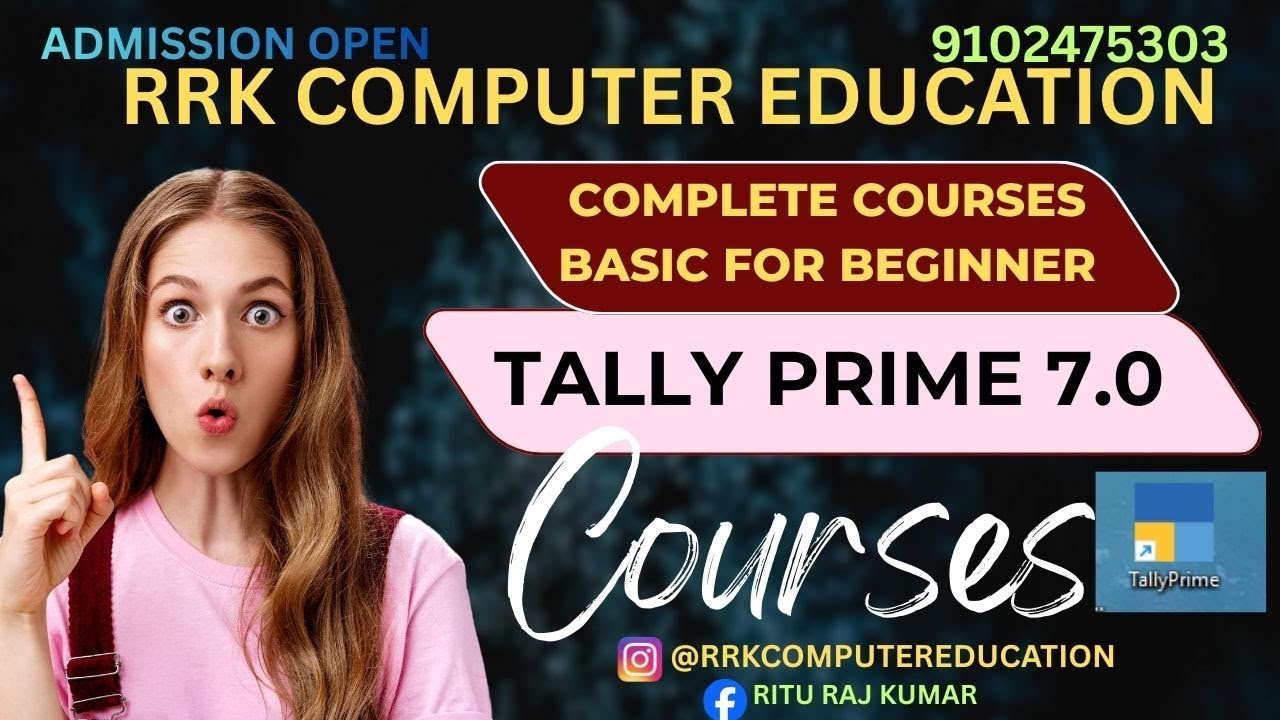 TALLY PRIME 7.0 |COMPLETE BASIC FOR BEGINNER|2026|ENGLISH |HINDI| #tallyprimefullcourse