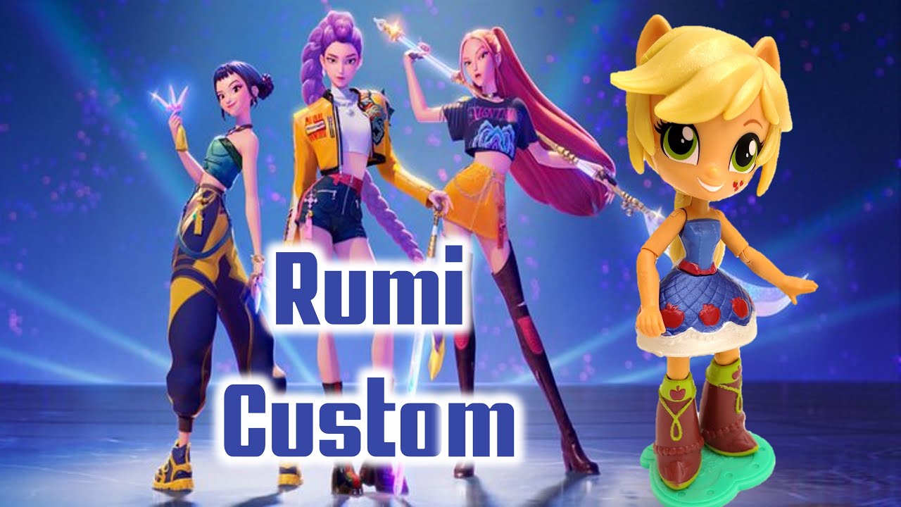 Rumi K-Pop Demon Hunters - MLP Custom Doll