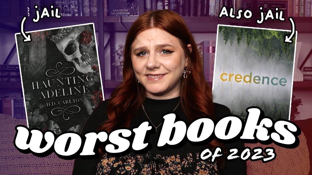 WORST BOOKS OF 2023 💀 i’m taking these authors to small claims court