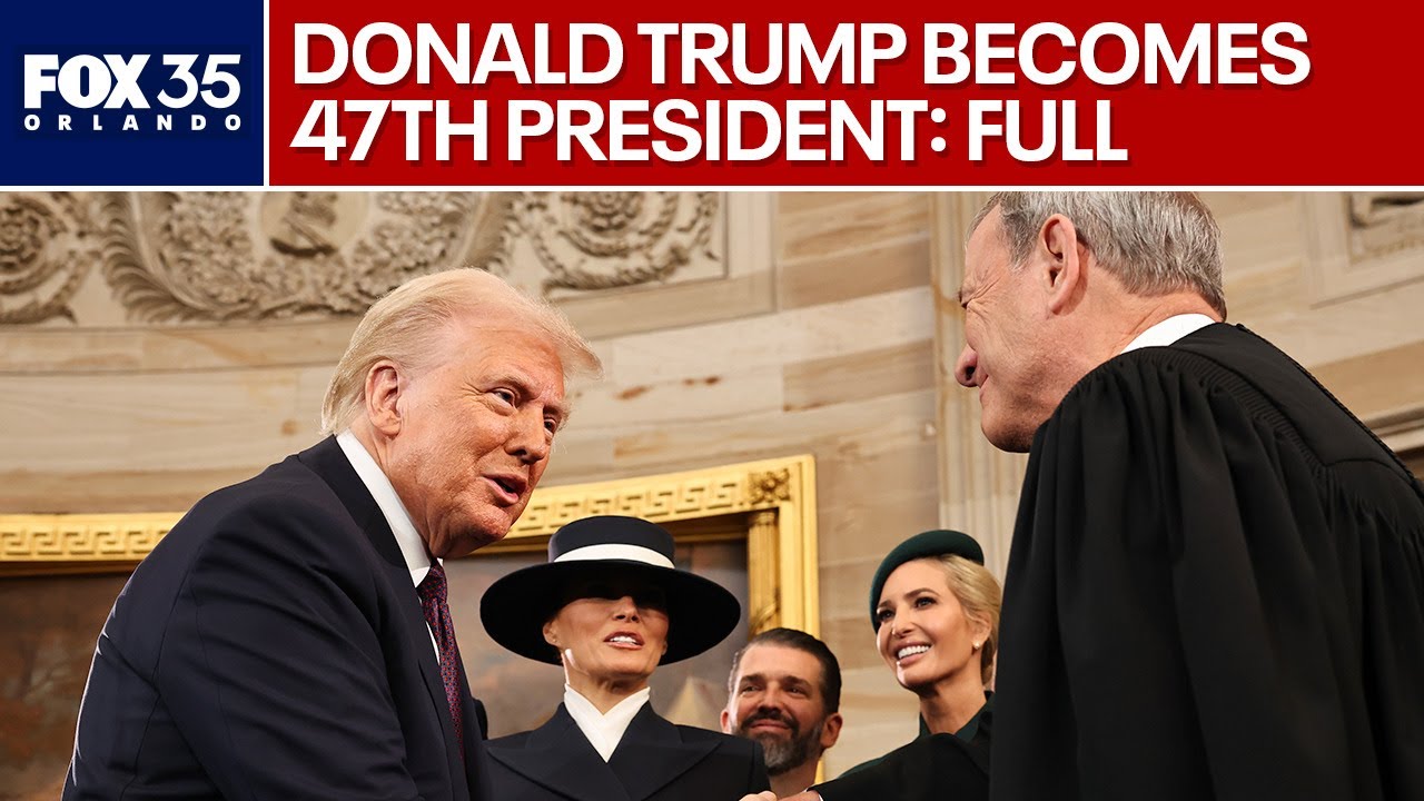 President Donald Trump takes oath of office: FULL