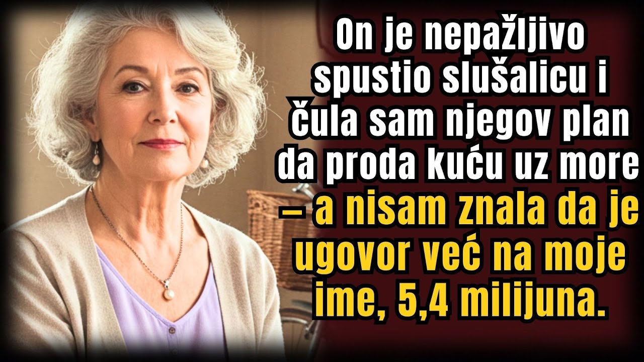 Sin Nije Dobro Prekinuo Poziv — Čula Sam Plan, a Kuća Od 5,4M Je Već Bila Moja