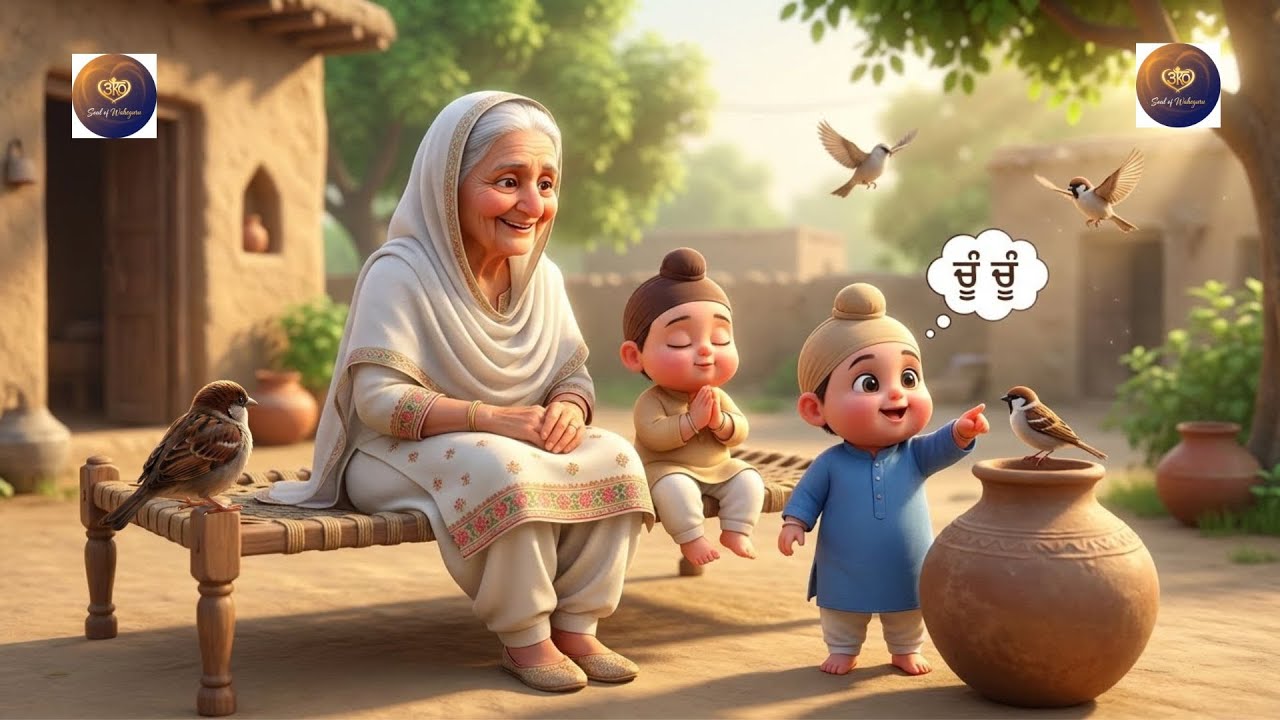 Chirya Bole Chu Chu | Sikh Toddlers Waheguru Simran | Cute & Viral Kids Video