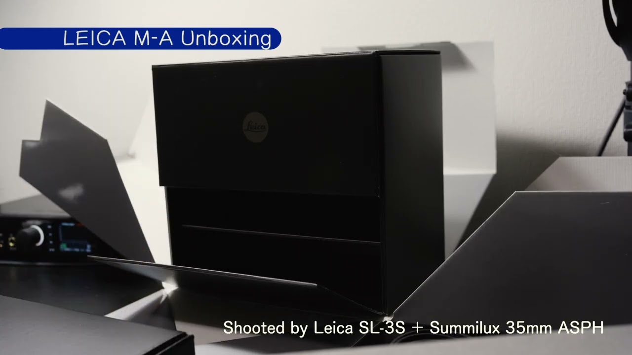 Leica M-A type 127 Unboxing