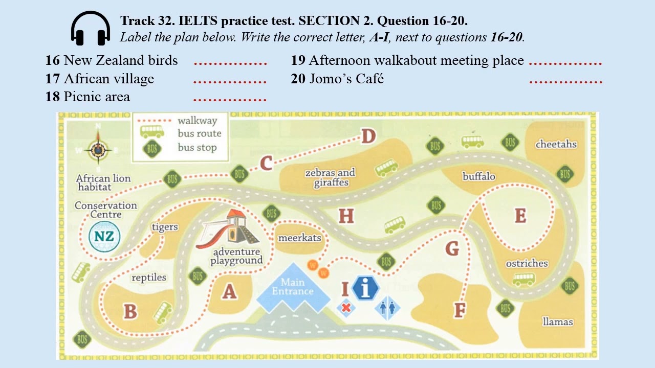Complete IELTS Bands 4 - 5 Practise Test Section 2