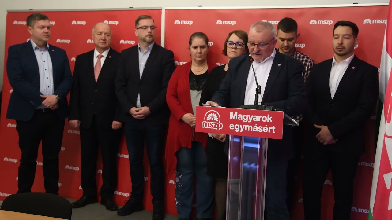 MSZP | A kormányváltás jelöltjeit támogatjuk 2026-ban
