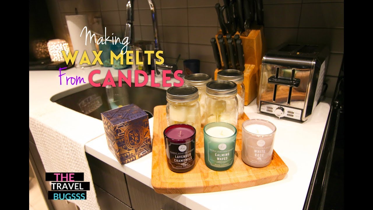 Turning Candles Into Wax Melts