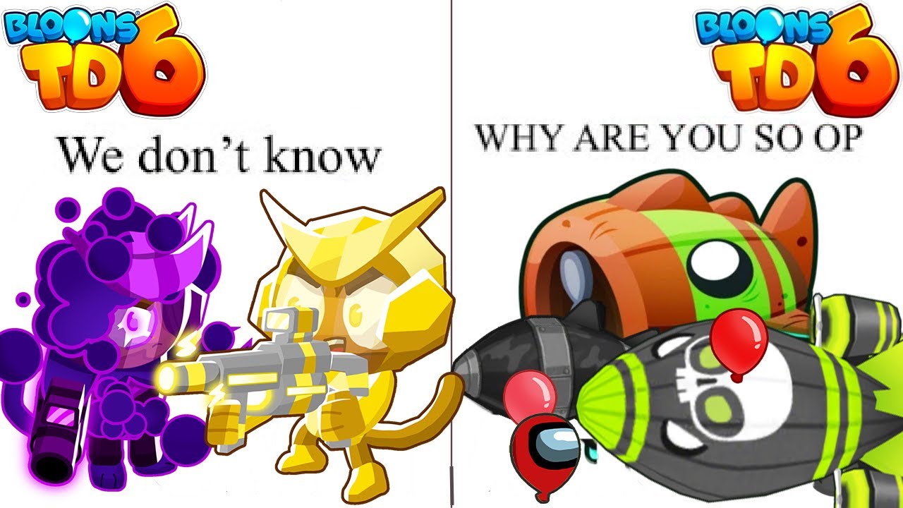 BTD6 TOWERS MEET EVERY ? TOWER 2