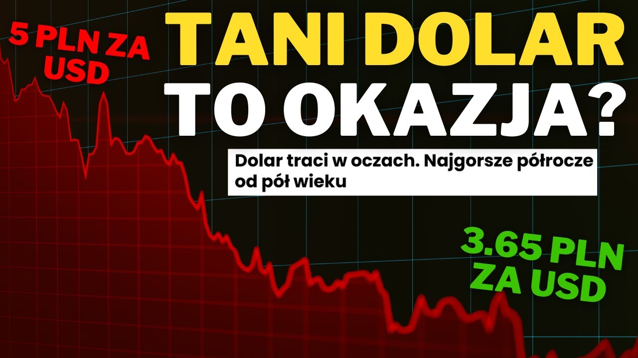 Upadek dolara to bajki pod wyświetlenia. 5 konkretnych instrument&oacute;w do inwestycji w USD.