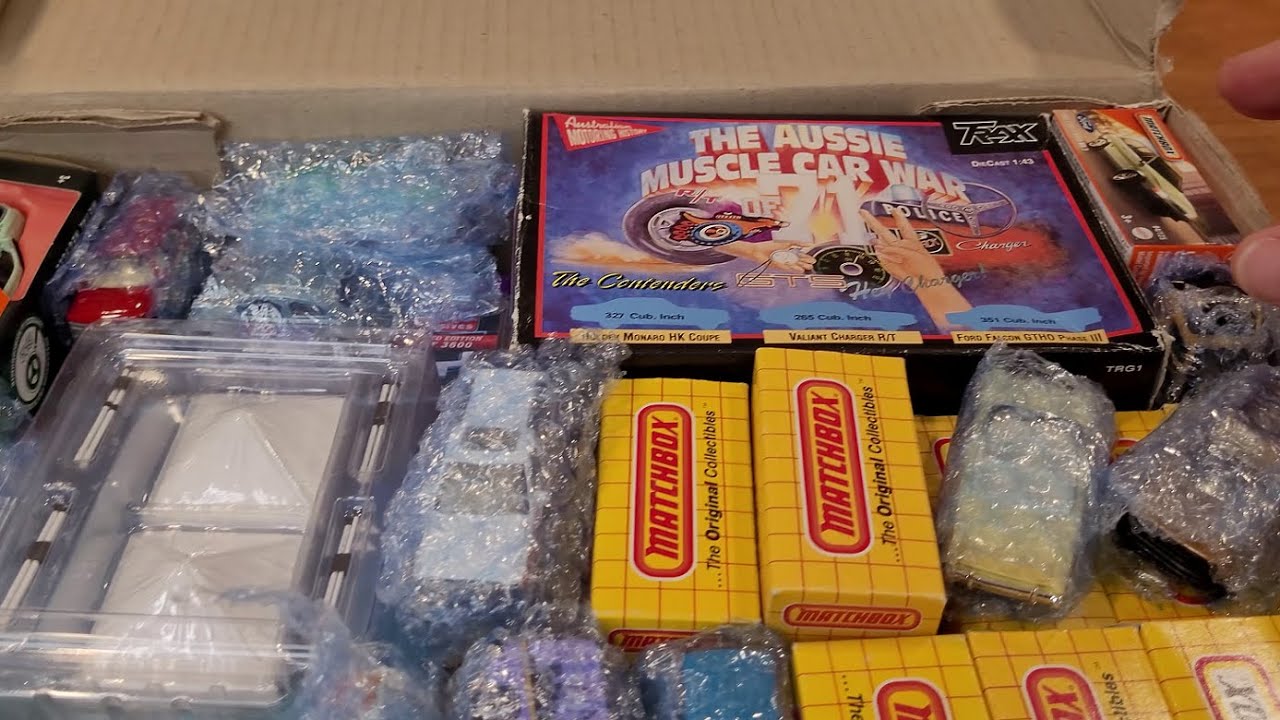 RAOK - MYSTERY BOX Full of Diecast Cars and Trucks - Thank you Steve!