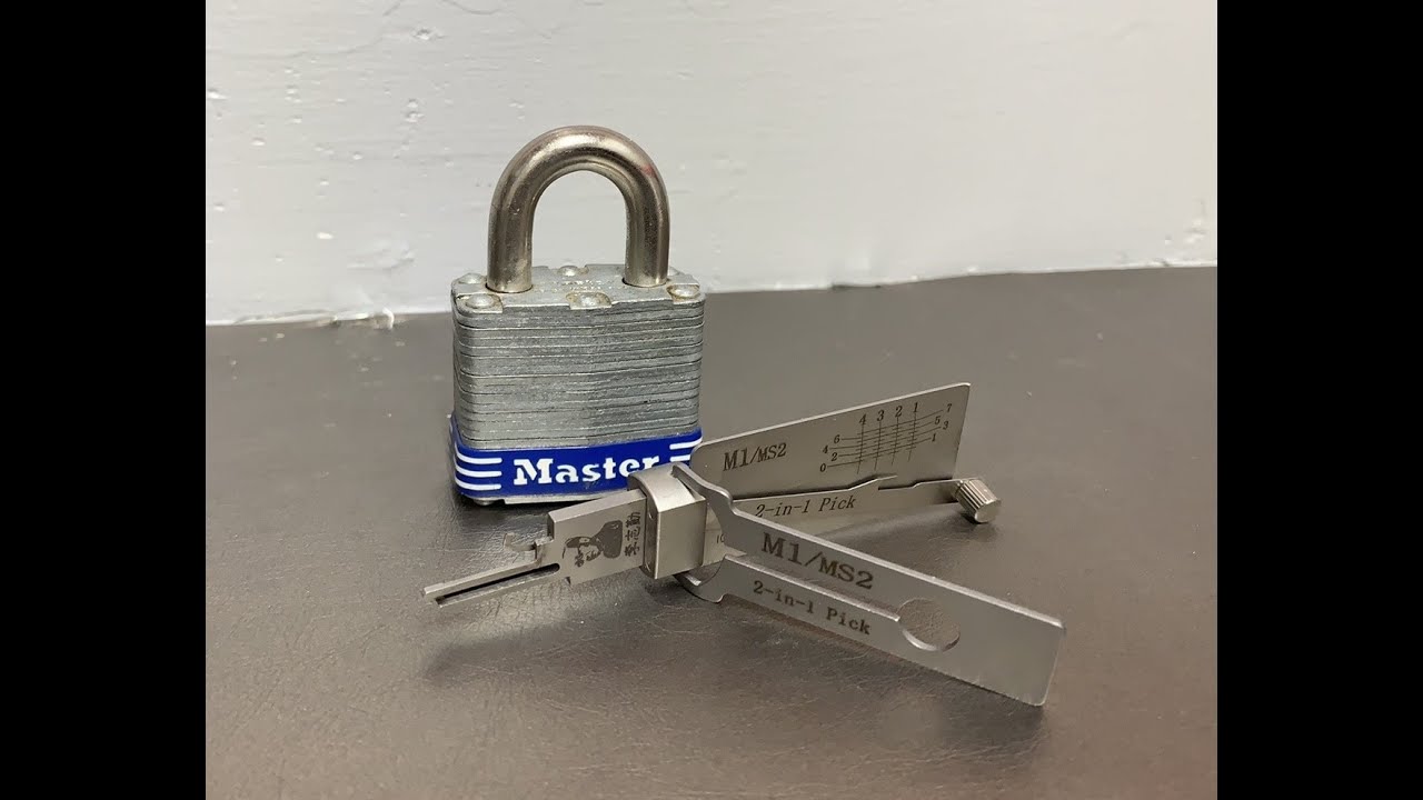 Lishi M1/MS2 2-in-1 Pick and Decoder Tool