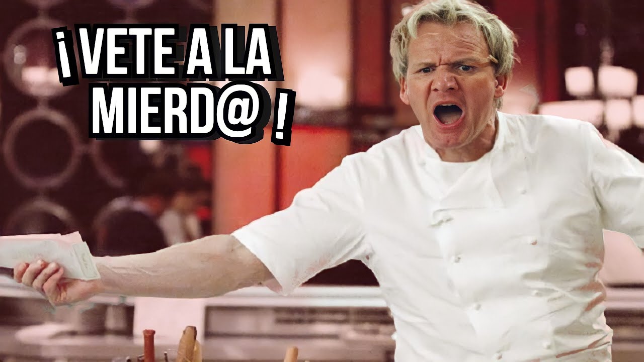 Mejores Regaños Del Chef Gordon Ramsay En Master Chef y Hell's Kitchen