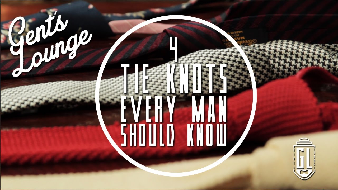 The 4 Tie Knots Every Guy Should Know