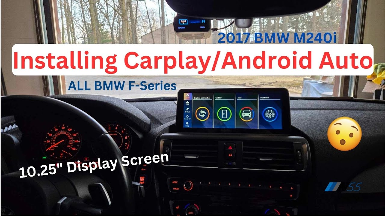 Upgrading the Display Screen (Carplay/Android Auto) in my BMW F22 (2/3/4/x series)