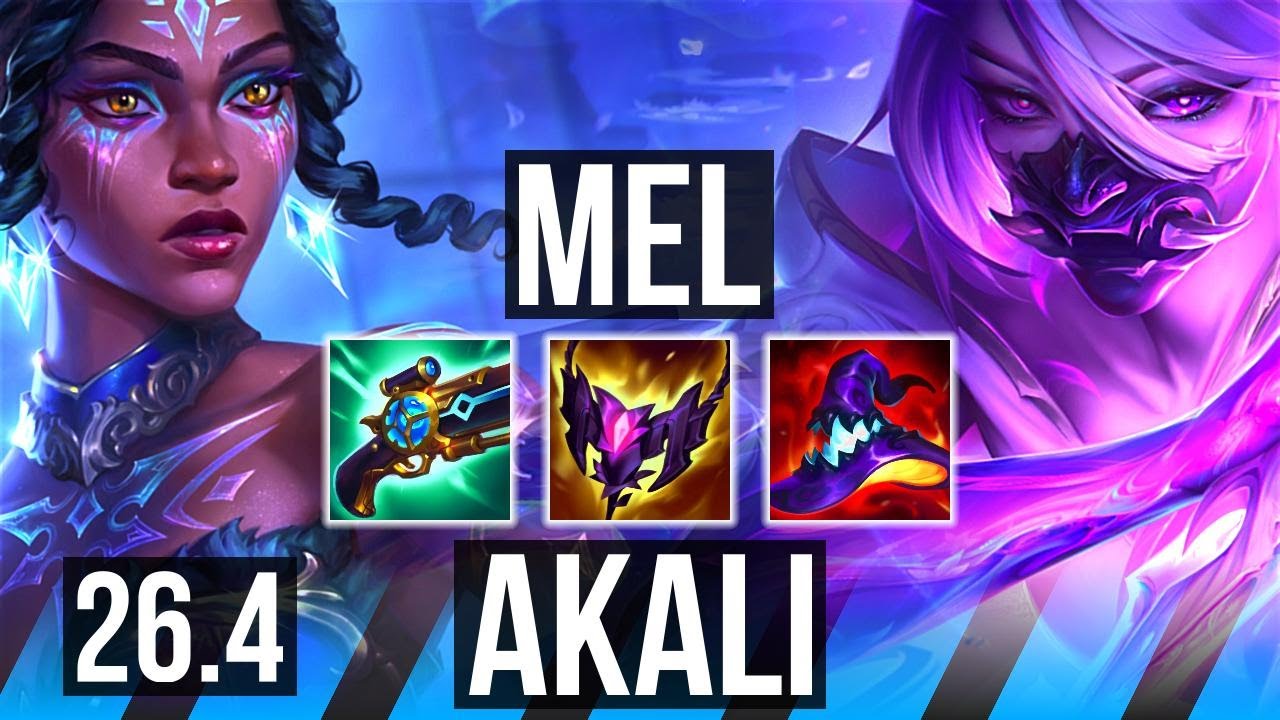 MEL vs AKALI (MID) | Perfect KDA: 15/0/3 | EUW Master | 26.4