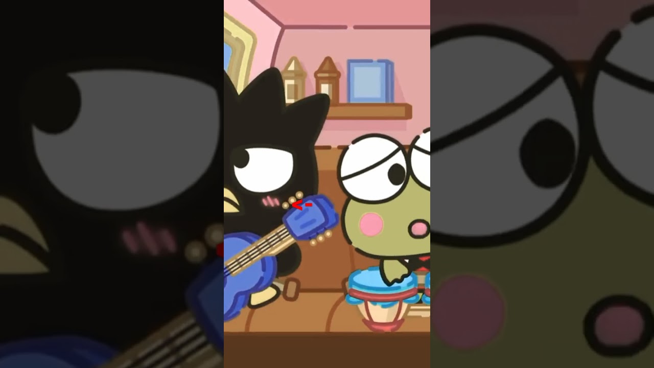 Badtz maru is blushing again