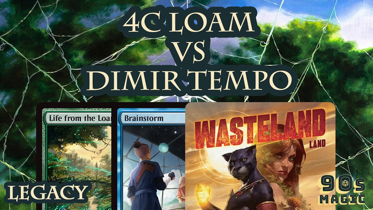 4c Loam против Dimir Tempo [MTG Legacy]