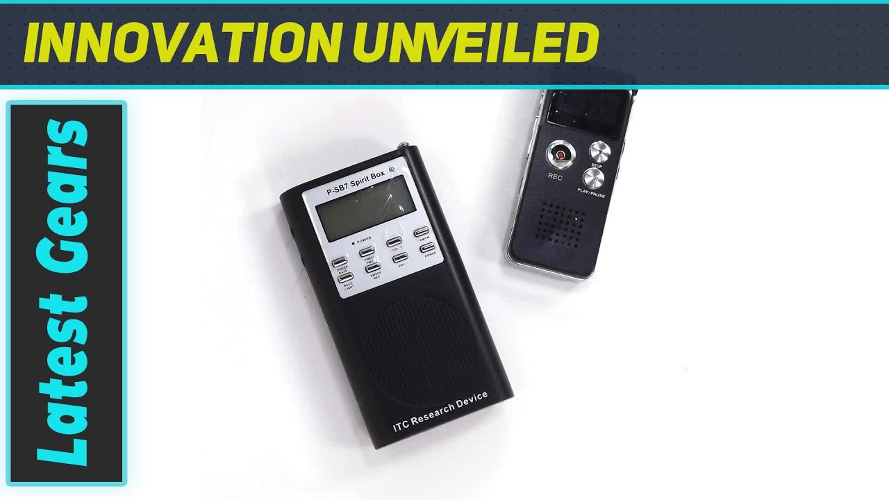 EVP Recorder Plus P-SB7 Spirit Box: Best Tools for Paranormal Investigations!