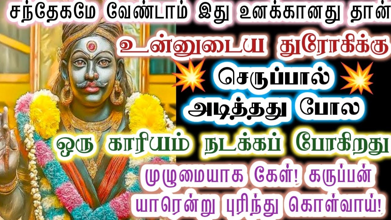 இவருக்கு தான் செருப்பால் அடித்தது போல இருக்கும்/karupan/கருப்பசாமி/karupasamy/@KaruppanVakku 