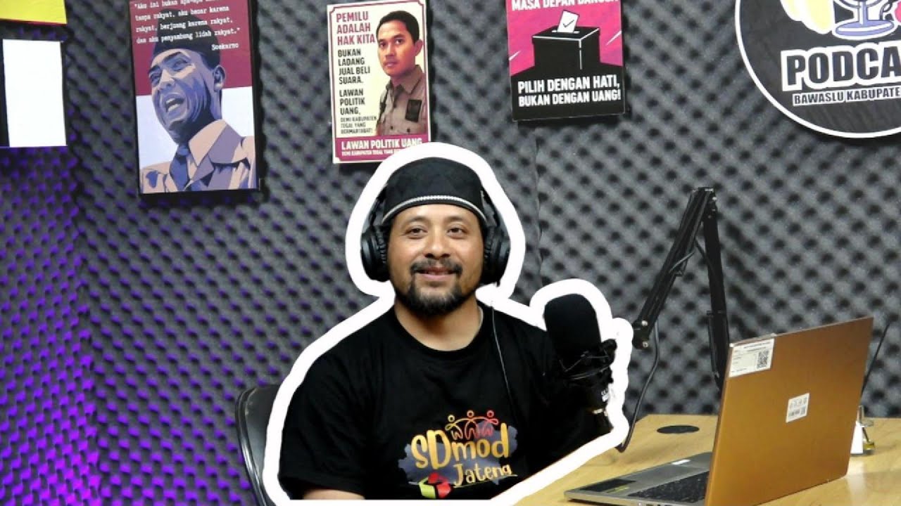 Podcast Bawaslu Kab. Tegal - Keberadaan SDM Pengawas Pemilu
