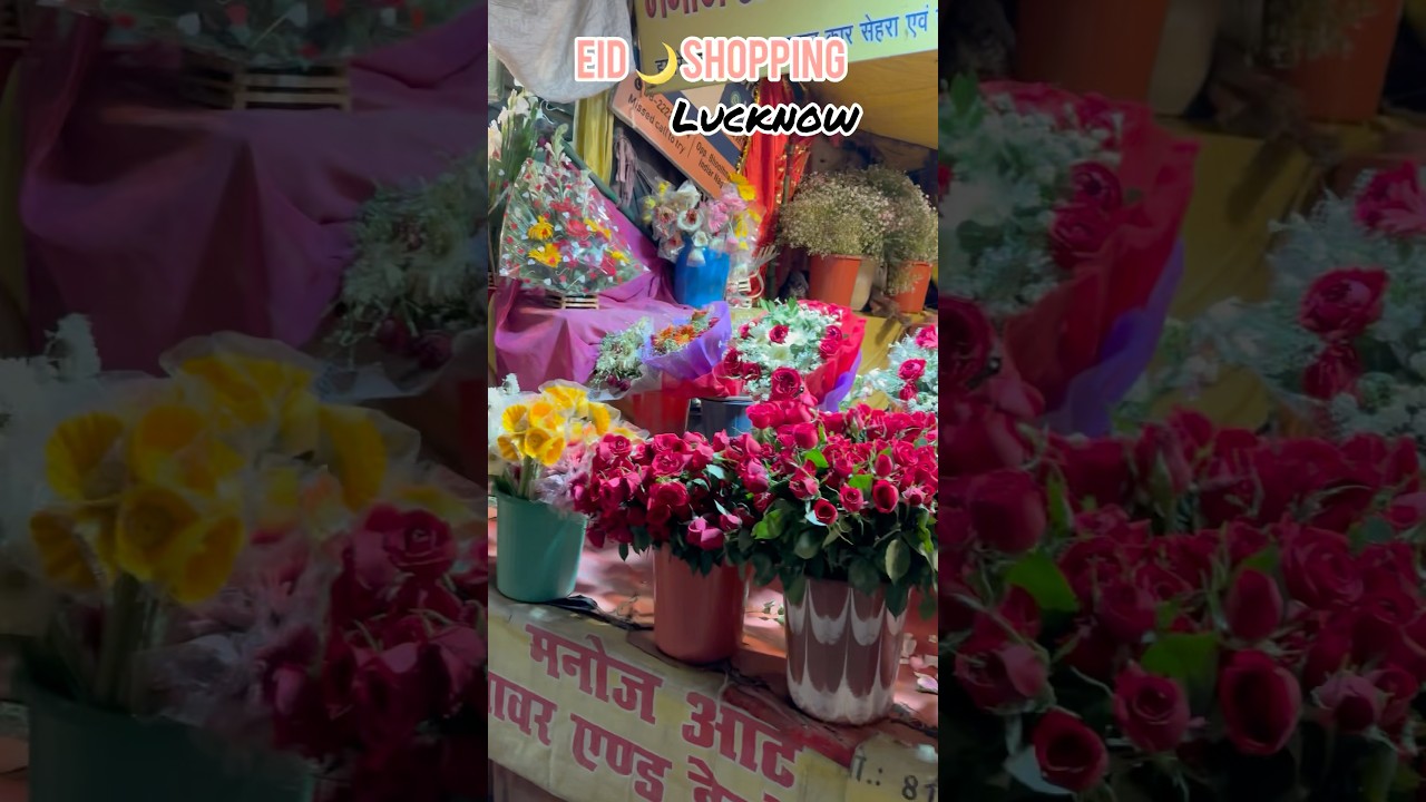 Eid shopping 🛍️ in Lucknow ❤️#shorts #lucknow #trending