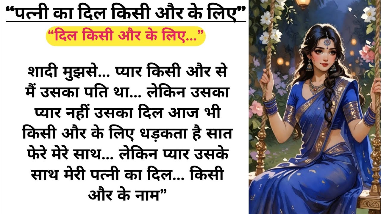 मेरी शादी उससे हुई… लेकिन उसका दिल किसी और के लिए धड़कता था | Heart Touching Love Story 