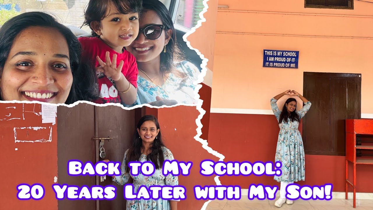 20 Years Gone By, But This School Still Feels Like Home! 🏫👨‍👦@MeeraAidenVlog 