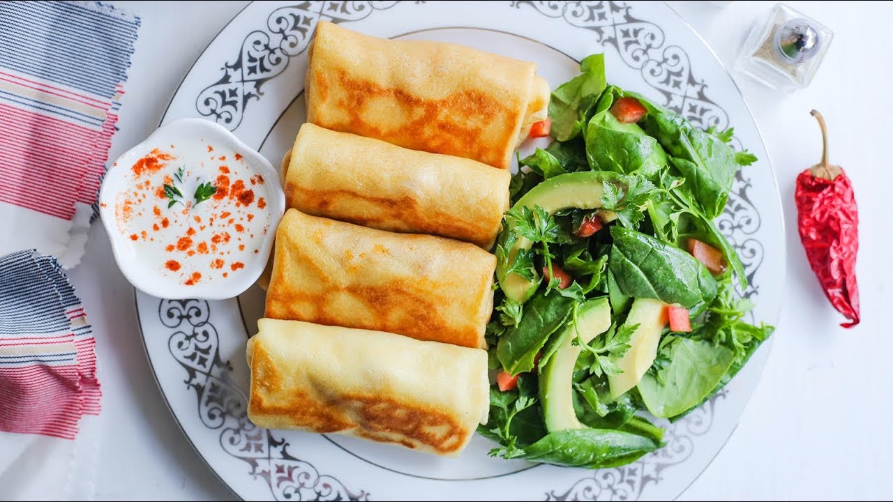 CLĂTITE UMPLUTE CU PUI ȘI CAȘCAVAL I Valerie's Food