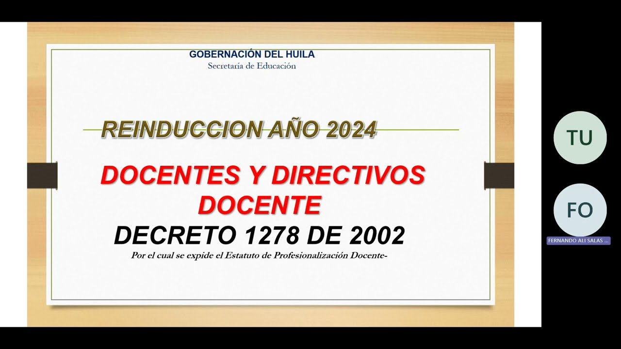 Carrera Docente