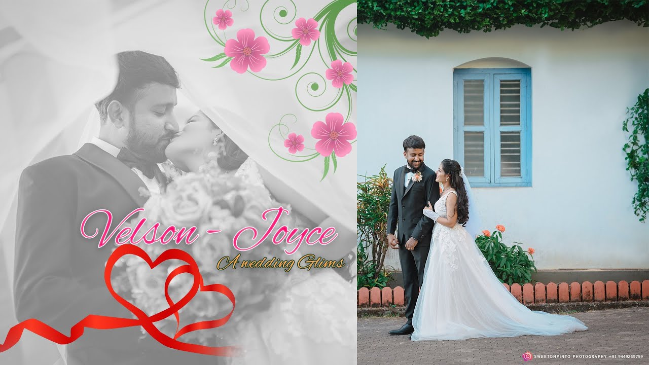Velson & Joyce  Cinematic Wedding Highlights HD/ Sweetonpinto Photography 9449269759