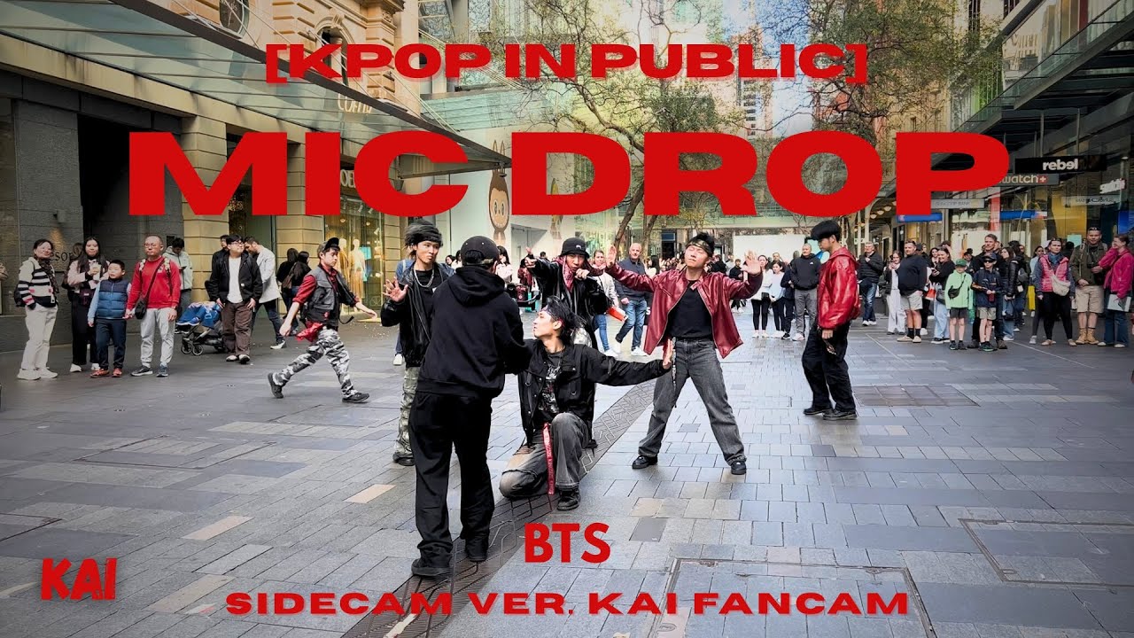 [KPOP IN PUBLIC | SIDECAM VER.] BTS (방탄소년단) - Mic Drop (Sydney) - KAI FANCAM @ireum_x