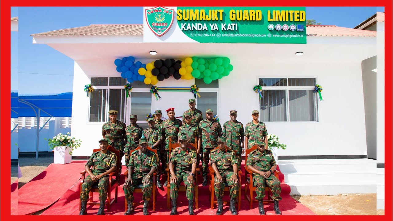KAMPUNI YA ULINZI SUMAJKT KANDA YA DODOMA YAZINDUA JENGO LA OFISI.