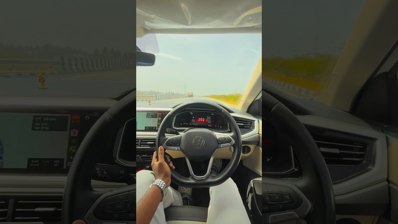 VIRTUS 1.0 TSI 200 PULL || TOPEND CHECK OF 3 Cylinder 1.0 VIRTUS TOPLINE #virtusgt