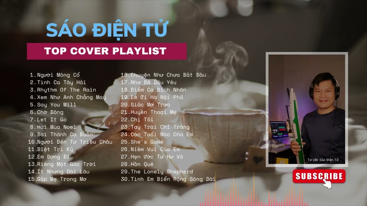 [PLAYLIST] Tổng hợp Sáo điện tử Cover hay nhất | Best Cover Wind Synth