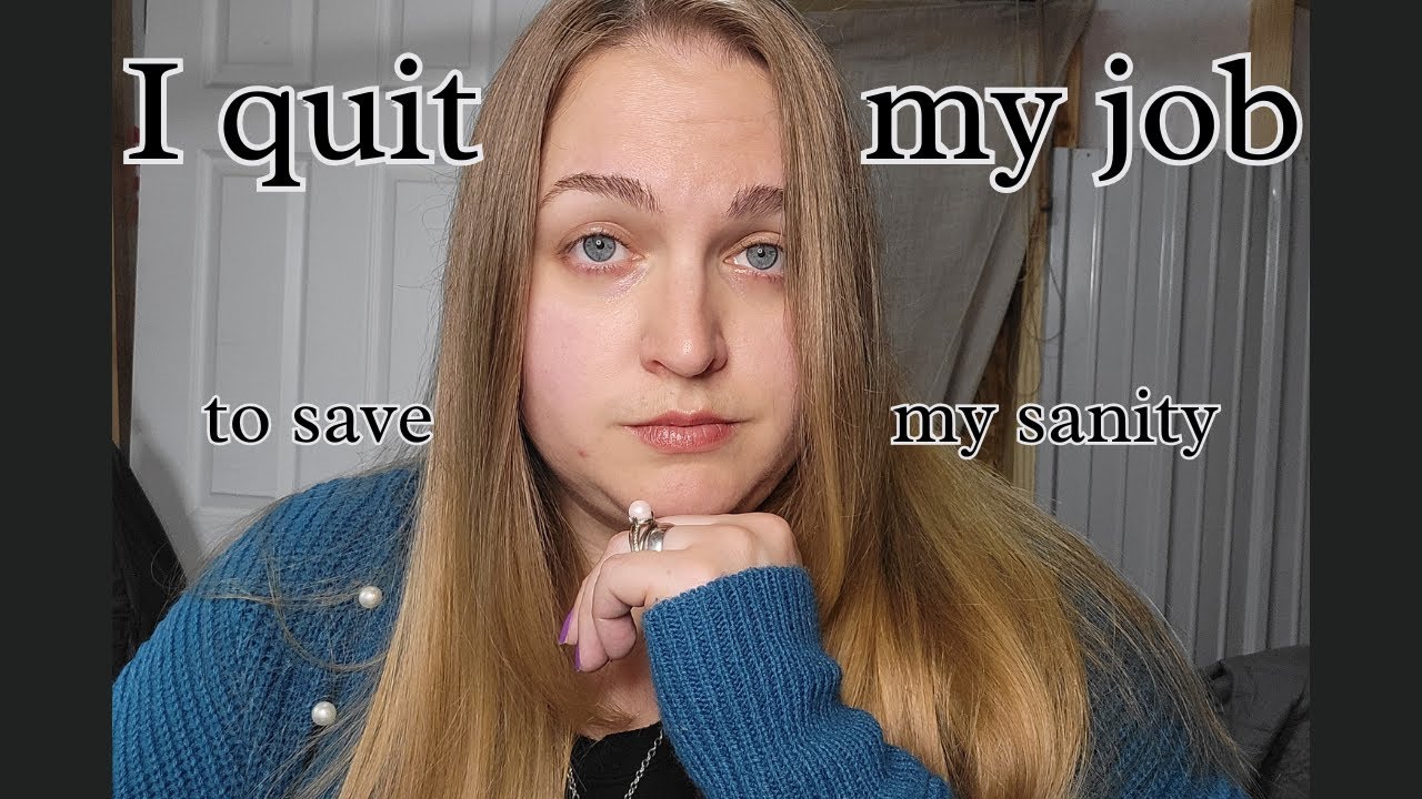 I quit my job - rant on retail & sales + saving my mental health