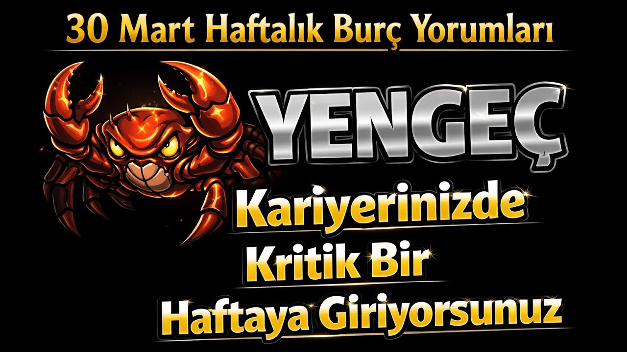 Yenge&ccedil; Burcu - Y&uuml;kselen Yenge&ccedil; - 30 Mart - 5 Nisan Haftalık Bur&ccedil; Yorumları